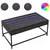 Produktbild 2 för Soffbord med Infinity LEDs svart 90x50x41 cm