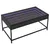 Produktbild 3 för Soffbord med Infinity LEDs svart 90x50x41 cm