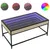 Produktbild 2 för Soffbord med Infinity LEDs sonoma-ek 90x50x41 cm