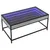 Produktbild 3 för Soffbord med Infinity LEDs grå sonoma 90x50x41 cm