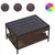 Produktbild 2 för Soffbord med Infinity LEDs brun ek 70x50x38 cm