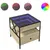 Produktbild 2 för Soffbord med Infinity LEDs sonoma-ek 50x50x51 cm