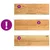 Produktbild 7 för Trappstegsmattor 8 pcs ljusbrun 80x30x2 cm massiv ek