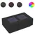 Produktbild 2 för Soffbord med Infinity LEDs svart 116x69x40 cm