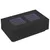 Produktbild 3 för Soffbord med Infinity LEDs svart 116x69x40 cm