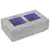 Produktbild 3 för Soffbord med Infinity LEDs betonggrå 116x69x40 cm
