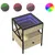 Produktbild 2 för Sängbord med Infinity LEDs sonoma-ek 40x40x51 cm