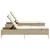 Produktbild 5 för Solsängar med dynor set 3 delar beige konstrotting