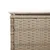 Produktbild 11 för Solsängar med dynor set 3 delar beige konstrotting