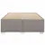 Produktbild 4 för Sängram utan madrass taupe 140x190 cm tyg