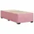 Produktbild 3 för Sängram rosa 90x190 cm sammet