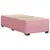 Produktbild 6 för Sängram rosa 100x200 cm sammet