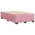 Produktbild 3 för Sängram rosa 120x200 cm sammet