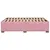 Produktbild 5 för Sängram rosa 140x190 cm sammet