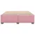 Produktbild 4 för Sängram rosa 200x200 cm sammet