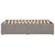 Produktbild 5 för Sängram taupe 120x190 cm tyg