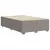 Produktbild 6 för Sängram taupe 120x190 cm tyg