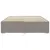 Produktbild 4 för Sängram utan madrass taupe 180x200 cm tyg