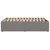 Produktbild 5 för Sängram utan madrass taupe 120x200 cm tyg