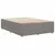 Produktbild 6 för Sängram utan madrass taupe 160x200 cm tyg