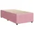 Produktbild 3 för Sängram rosa 90x190 cm sammet