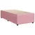 Produktbild 6 för Sängram rosa 90x190 cm sammet