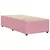 Produktbild 6 för Sängram rosa 90x200 cm sammet