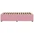 Produktbild 5 för Sängram rosa 100x200 cm sammet