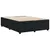 Produktbild 6 för Sängram utan madrass svart 140x190 cm sammet