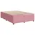 Produktbild 3 för Sängram rosa 140x190 cm sammet