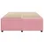 Produktbild 4 för Sängram rosa 140x190 cm sammet
