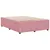 Produktbild 6 för Sängram rosa 140x190 cm sammet