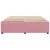 Produktbild 4 för Sängram rosa 200x200 cm sammet