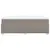 Produktbild 8 för Ramsäng med madrass taupe 120x200 cm tyg