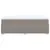 Produktbild 8 för Ramsäng med madrass taupe 140x190 cm tyg