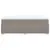 Produktbild 8 för Ramsäng med madrass taupe 140x200 cm tyg