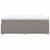 Produktbild 8 för Ramsäng med madrass taupe 200x200 cm tyg