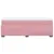 Produktbild 8 för Ramsäng med madrass rosa 100x200 cm sammet