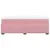 Produktbild 8 för Ramsäng med madrass rosa 120x200 cm sammet