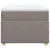 Produktbild 4 för Ramsäng med madrass taupe 90x190 cm tyg