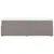 Produktbild 8 för Ramsäng med madrass taupe 90x190 cm tyg