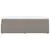 Produktbild 8 för Ramsäng med madrass taupe 100x200 cm tyg