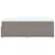 Produktbild 8 för Ramsäng med madrass taupe 140x190 cm tyg