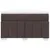 Produktbild 4 för Ramsäng med madrass mörkbrun 120x200 cm tyg