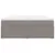 Produktbild 4 för Ramsäng med madrass taupe 180x200 cm tyg