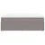 Produktbild 8 för Ramsäng med madrass taupe 180x200 cm tyg