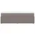 Produktbild 5 för Ramsäng med madrass taupe 100x200 cm tyg