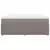 Produktbild 4 för Ramsäng med madrass taupe 180x200 cm tyg