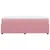 Produktbild 8 för Ramsäng med madrass rosa 80x200 cm sammet