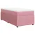 Produktbild 2 för Ramsäng med madrass rosa 90x190 cm sammet